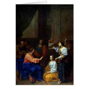 Le Christ avec Martha et Mary