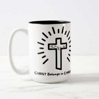 Le Christ dans la Mug de Noël