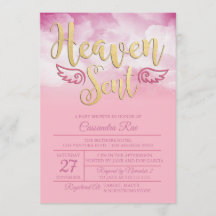 Le ciel a envoyé une invitation au Baby shower