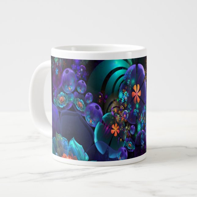 Le ciel bleu balance la Chine 20 OZ Ceramic Mug (Devant gauche)