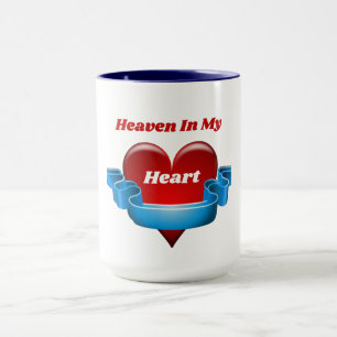 Le Ciel Dans Mon Coeur Deux Tone Café Mug