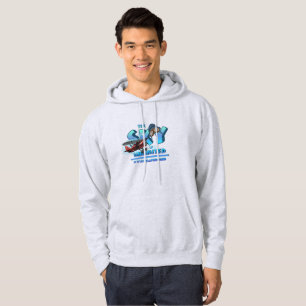 Le ciel est mon aire de jeu   Sweat - shirt à capu