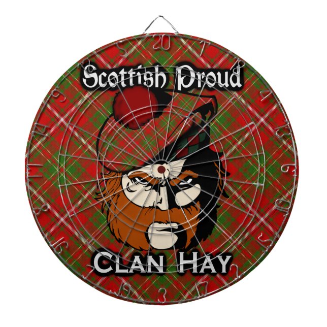 Le clan écossais font les foins la cible de tartan (Devant)