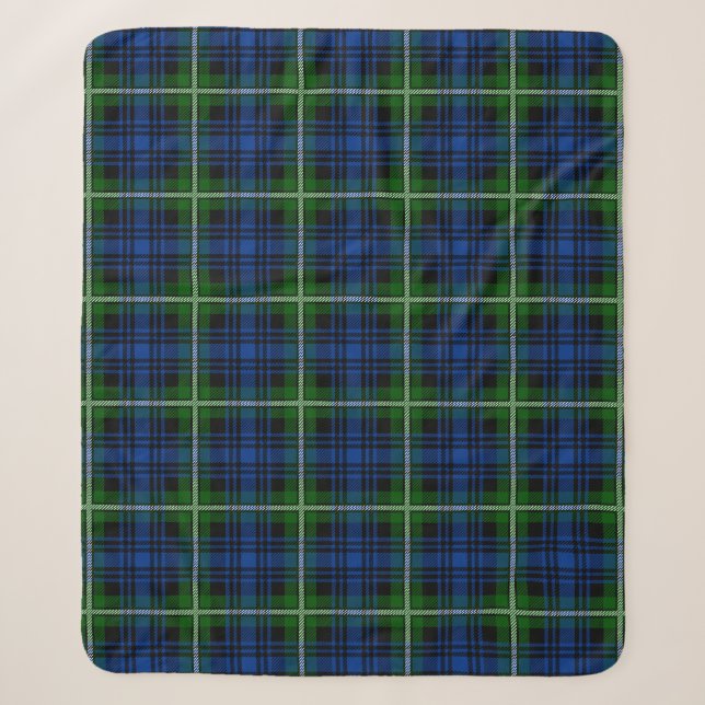 Le Clan écossais Forbes Tartan Plaid (Devant)
