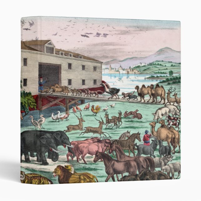 Le classeur d'arche de Noah (Devant/Côté)
