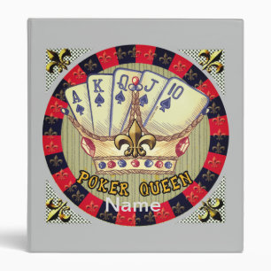 Le classeur de la reine du poker
