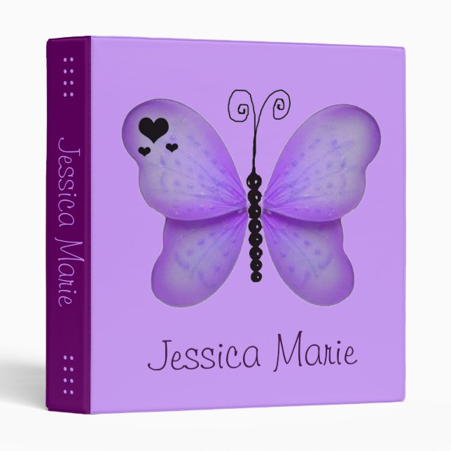 Le classeur de papillon (Devant/Côté)