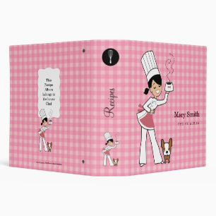 Le classeur de recette personnalisé le plus mignon