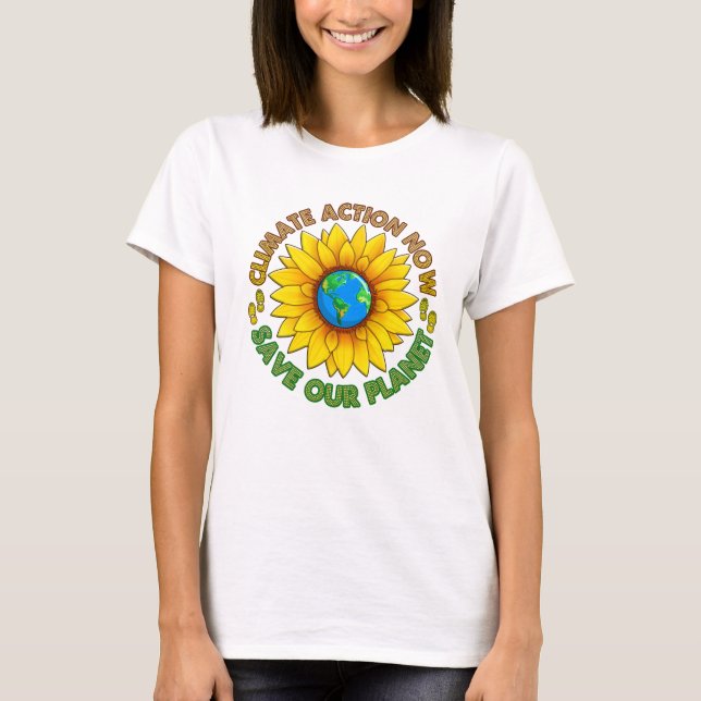 Le climat mars des personnes pour des T-shirts de (Devant)