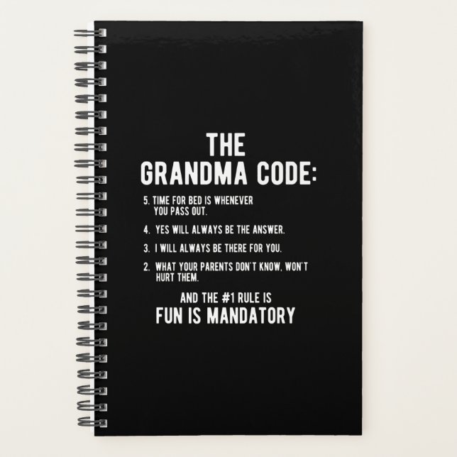 Le code de grand-mère | Le divertissement est obli (Devant)