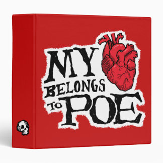 Le coeur appartient au classeur de Poe 3-Ring