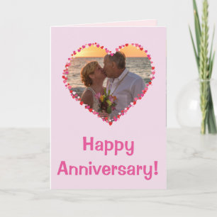 Le coeur d'amour personnalisent la carte