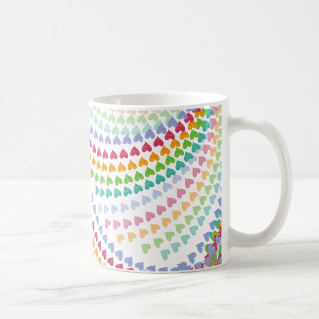 Le coeur de l'arc-en-ciel géant arrose la Mug (Droite)