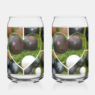 Le Coeur des Bowles de Pelouse : Un Collage Photo 