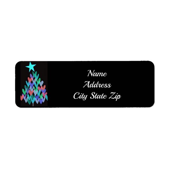 "LE COEUR FAÇONNE L'ARBRE DE NOËL" (Devant)