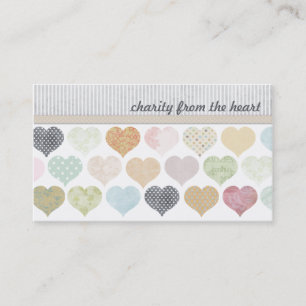 Le coeur ferraille des cartes de visite