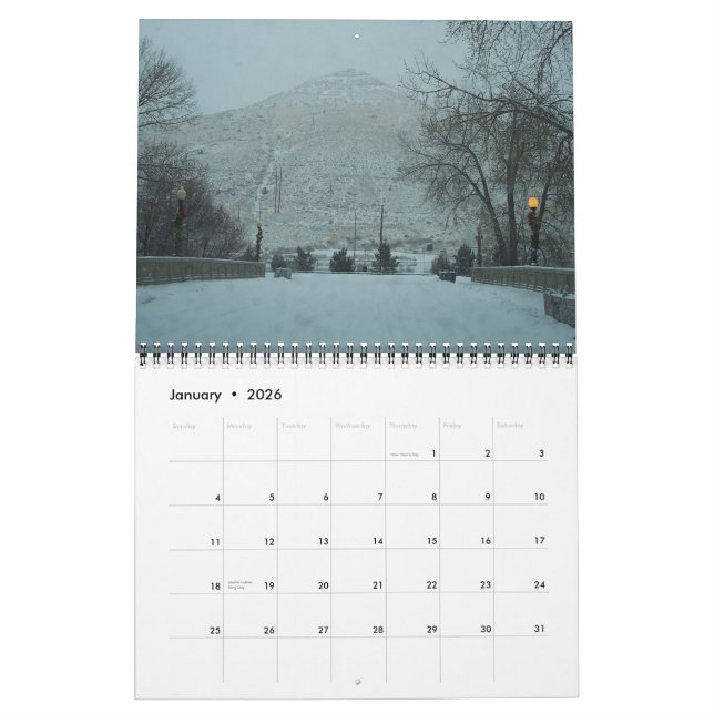 Le Colorado 2015 photographie le calendrier (Jan 2026)
