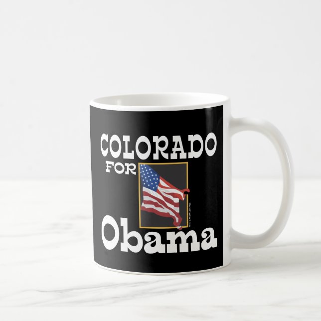 Le Colorado pour la tasse d'Obama (Droite)