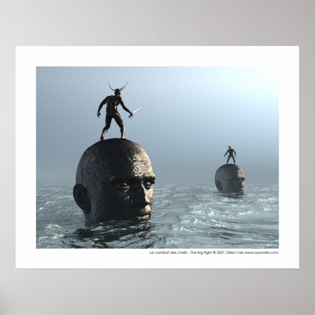 Le combat des chefs - The big fight Poster (Front)