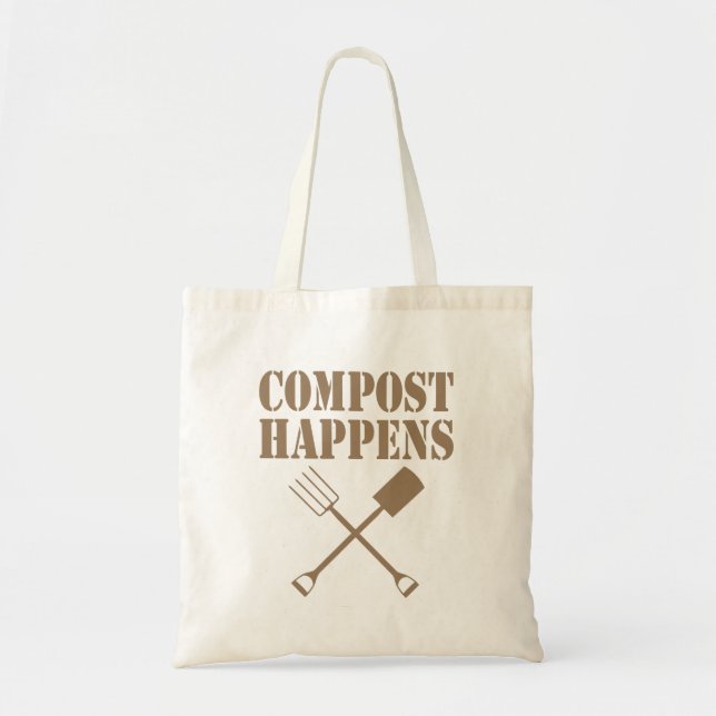 Le compost se produit ! Sac fourre-tout (Devant)