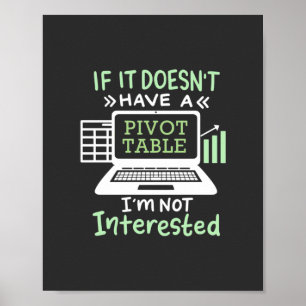 Le comptable possède un tableau croisé dynamique