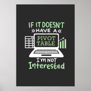 Le comptable possède un tableau croisé dynamique