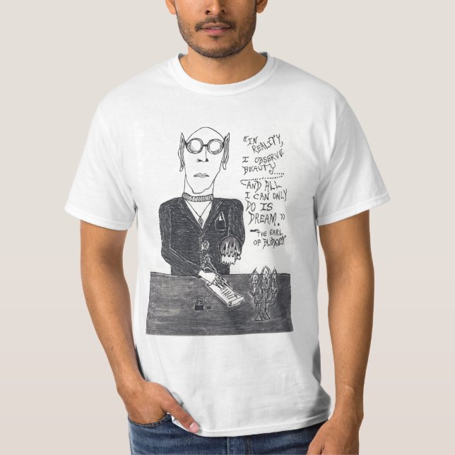 Le comte du T-shirt de Blodgett (Devant)