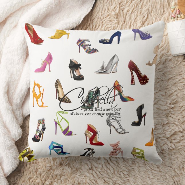Le concepteur de citation de Cendrillon de coussin (Couverture)