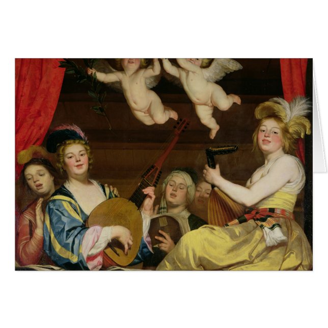 Le concert, 1624 (Devant horizontal)