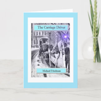Le conducteur de transport, Carte de voeux pliée