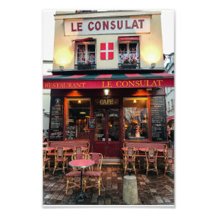 Le Consulat Montmartre Paris - Photo Print