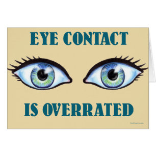 Le Contact Oeil Est Surévalué