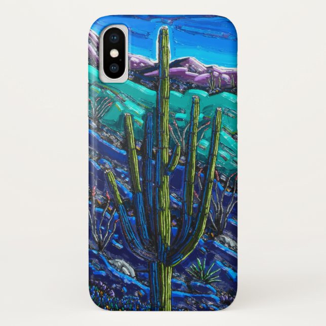 Le Coque géant de l'iPhone Saguaro 10 (Dos)