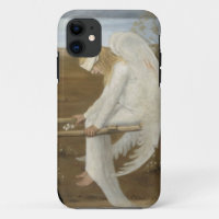 Le coque iphone de l'ange blessé de Simberg