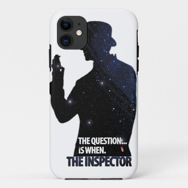 Le coque iphone d'inspecteur (Dos)