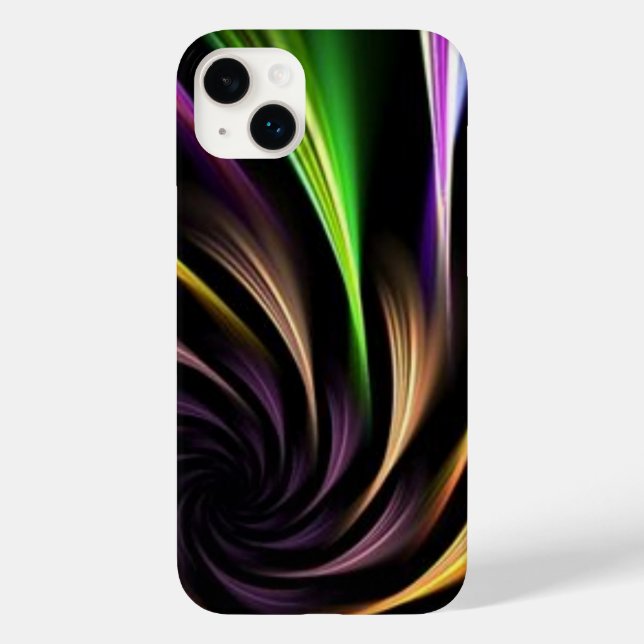 Le Coque iphone du tourbillon de couleurs (Verso)