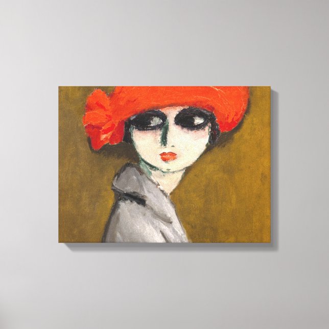 Le Coquelicot ( Corn Poppy ) By Kees Van Dongen Canvas Print (Front)