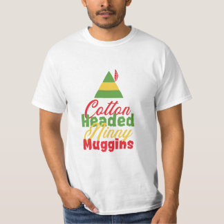 Le coton a dirigé le T-shirt de Noël de Noël