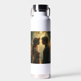 Le couple de fées d'amour Bouteilles d'eau