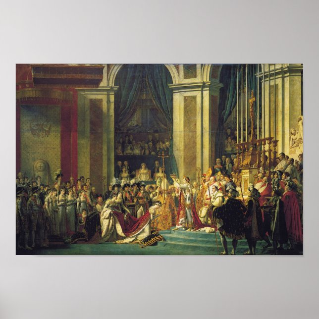 Le couronnement de Napoléon par David - Poster (Devant)