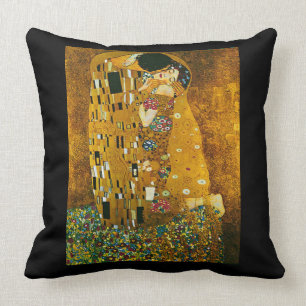 Le Coussin artistique "The Kiss" de Gustav Klimt