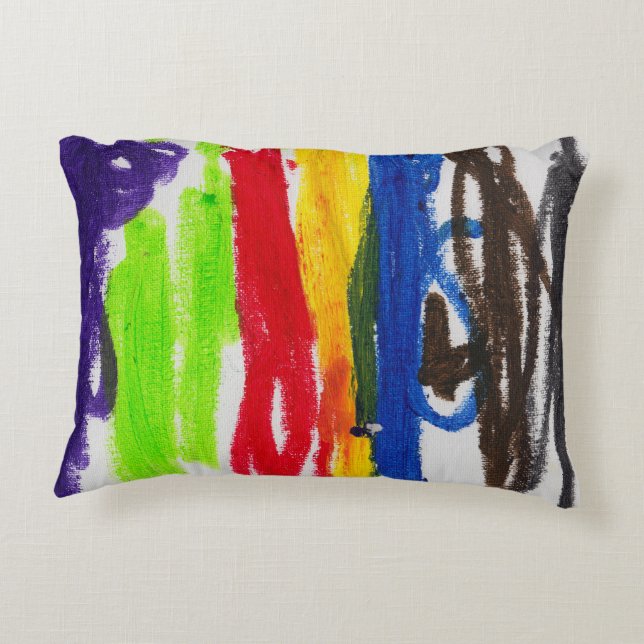 Le coussin coloré du lis (Dos)