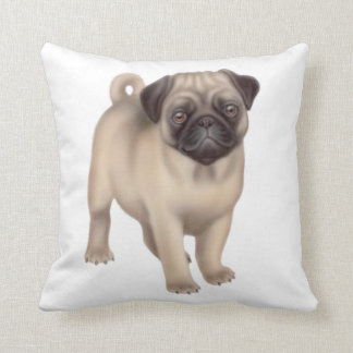 Le coussin de chiot de carlin