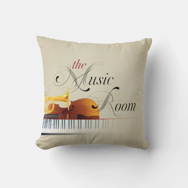 le coussin de pièce de musique (Recto)