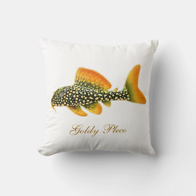 Le coussin de poissons de Goldy Pleco (Recto)