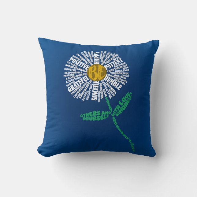 Le Coussin des Be-Attitudes (Recto)