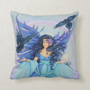 Le coussin féerique de Raven