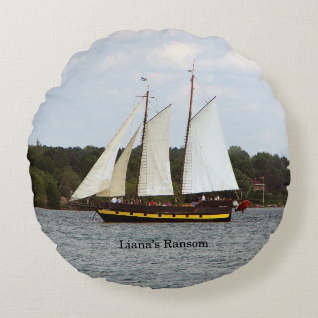 Le coussin rond de la rançon de Liana (Devant)