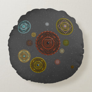 Le Coussin rond du Zodiac