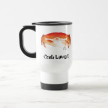 Le crabe Luver vont tasse